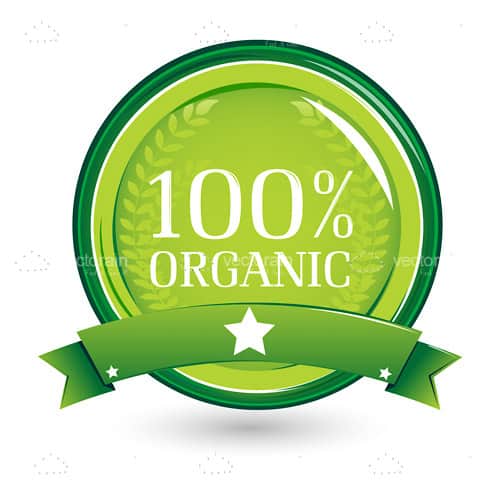 organic logo vector